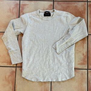 Wings + Horns Light Gray Crewneck